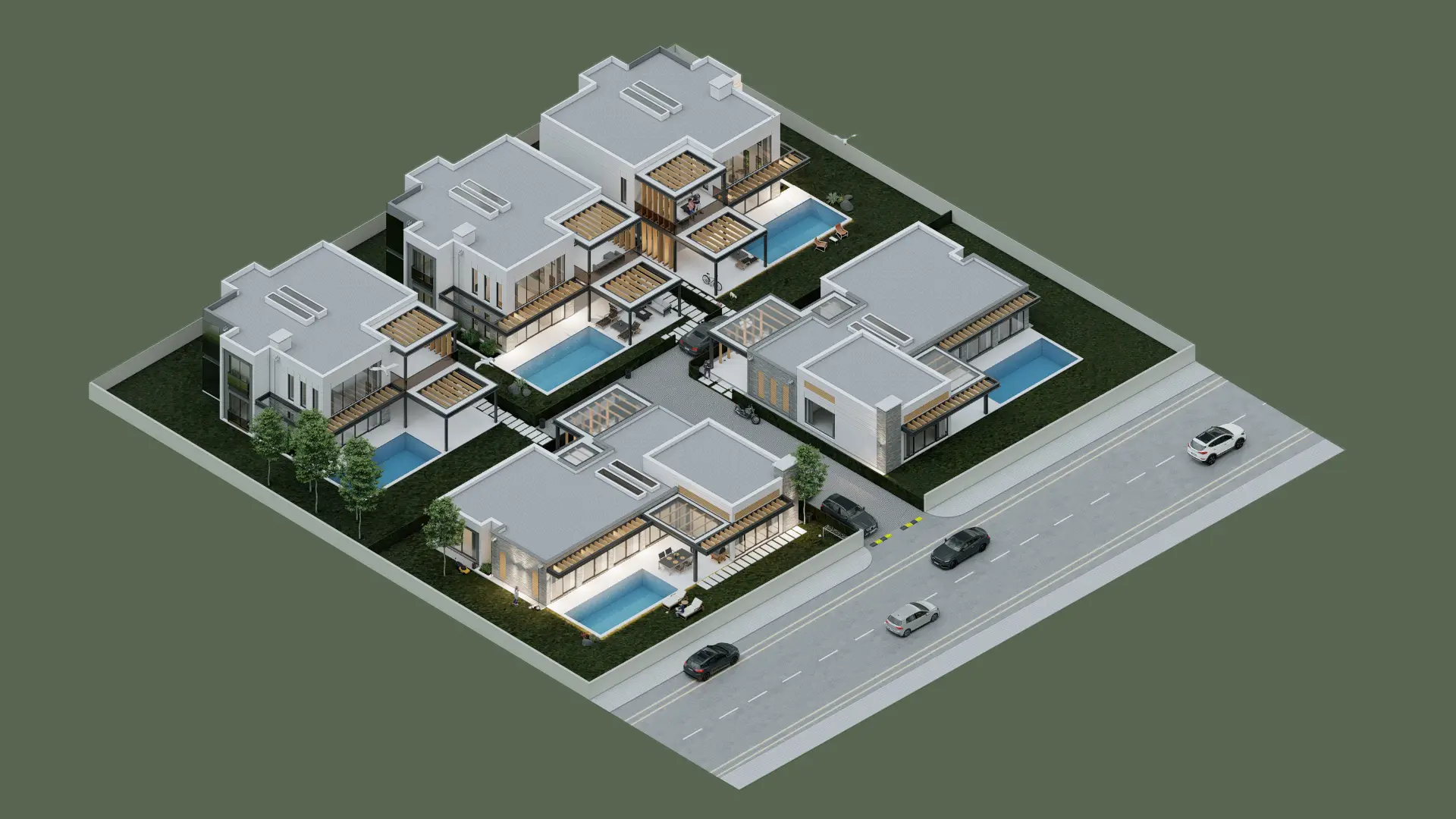 Serenita 1805 Lüks Villa Vaziyet